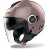 Airoh Casco moto aperto Airoh HELYOS Colore rosa metallizzato, M