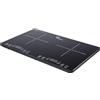 LITTLE BALANCE 8858 Little Induction Duo, Piano cottura a induzione a 2 fuochi, Piano cottura portatile, Cottura rapida, Termostato regolabile 9 livelli di temperatura, fino a 240°C, 3500W, Nero