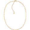 day berlin day.berlin collana Neo donna, catena sottile a maglia semplice, lunghezza regolabile 42+5cm, acciaio inox 316L impermeabile, argento, oro e oro rosa placcati 18k