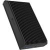 ICY BOX Case esterno M.2 NVMe USB4 (40 Gbit/s), Alluminio, Installazione tool-free, Raffreddamento termico, Compatibile Windows & macOS - IB-1920M-C42