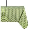 DII Green Lattice Outdoor Tablecloth With Zipper