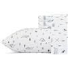 Eddie Bauer Sheet Set di Biancheria da Letto in Percalle di Cotone, Fresco, Elegante Decorazione per la casa, Campout, Coppia