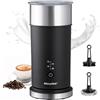 Morpilot Montalatte Elettrico Automatico, Morpilot Milk Frother, 4 in 1 Funzione, Capacità Massima 115 ml - Modalità Schiuma, 240 ml - Modalità Latte Caldo