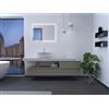 Talos Specchio da bagno con illuminazione, argento, 80 x 60 cm