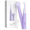 TOUCHBeauty Piegaciglia elettrico, riscaldato con 2 modalità di temperatura, riscaldamento rapido, strumento per lo styling delle ciglia da donna, ricaricabile tramite USB, RAG-2117, viola, 22,7 x 3,2
