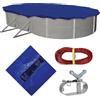 Blue Wave Oro 5,5 m x 11,6 m Ovale Quindicennale Above Ground Pool Winter Cover
