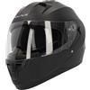 CURVE Casco Moto Integral Curve Lead Nero Opaco, Materiale ABS, Visore Solare Affumicato, Chiusura Micrometrica, Adulti, Uomo e Donna, ECE 22.06 (L)