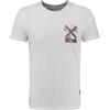 KEY LARGO KEYLARGO Klsummer Splash Round T-Shirt, Bianco (1000), M Uomo