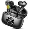 chalvh Cuffie Bluetooth, Auricolari Bluetooth 5.4 Stereo HiFi, 48 Ore Cuffie Wireless in Ear con 4 Microfono Cancellazione Rumore, Cuffiette Wireless IP7 Impermeabile, Cuffie Senza Fili per iPhone Android