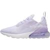 NIKE W Air Max 270, Scarpe da Ginnastica Donna, Ametista Tinta Bianco Ametista T, 38 EU