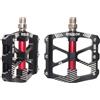 BSSOK Pedali per bicicletta MTB, 3 cuscinetti sigillati, antiscivolo CNC in alluminio fresato, 9/16 pollici, set per mountain bike, BMX, pedali per bici da corsa