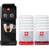 illy Caffè Macchina per Caffè Iperespresso Y3.3 di Colore Nero con 216 Capsule Iperespresso (108 Capsule Iperespesso CLASSICO e 108 Capsule Iperespesso INTENSO)