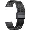 MUENShop 20mm Cinturini in Metallo Compatibile con Samsung Galaxy Watch 3 41mm Galaxy Watch Active 2 40mm/44mm Compatibile con Huawei Watch GT 3 42mm Cinturino in Acciaio Inossidabile