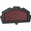 K&N Filtro Aria di ricambio compatibile con Kawasaki EX650 Ninja/Kawasaki Z650 2017- (KA-6517)