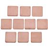 VBESTLIFE 10 Pcs 20 * 20mm Copper HeatSink Dissipatore di Calore Rame Thermal Pad per laptop CPU GPU(1.5mm)