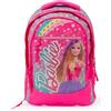 Giochi Preziosi Barbie - Zaino Estensibile Round, Schienale Comfort Back,Tasca Frontale E Interna,Maniglia, Spallacci Imbottiti Dim. 31 X 43 X 17 (+9) Cm capacità 35 lt