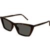 Yves Saint Laurent Occhiali da Sole Yves Saint Laurent SL 737 MICA THIN 002 002-HAVANA-HAVANA-GREY 54 16