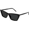 Yves Saint Laurent Occhiali da Sole Yves Saint Laurent SL 737 MICA THIN 001 001-BLACK-BLACK-BLACK 54 16