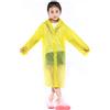 Shengxi Impermeabile Pioggia Poncho per Bambini, EVA Giacche Cappotto da Pioggia con Cappuccio per Ragazzi Ragazze, Riutilizzabile Mantella Antipioggia per All'aperto Viaggio