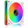 Jungle Leopard Prism4MAX Infinite Mirror Series A-RGB Ventola 120 mm (L 120 x W 120 x H 25 mm) per alloggiamento desktop con illuminazione ARGB e controllo intelligente della temperatura