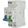 Electraline 87014 Interruttore Magnetotermico Differenziale (RCBO), 16A, Tipo A, Curva C, Sensibilità 30mA, Connessione 1P+N,
