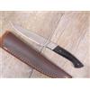 COLTELLO dorgalesa 26 CM SARDO dorgali manico corno di bufalo LAMA FISSA fodero