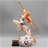29cm One Piece Nami Anime Figure Zeus Action Figurine Statue Collectible NO BOX