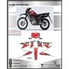 ADESIVI XT 600 4PT 1996 2000 METALLIZZATI GLITTER ADESIVI STICKERS DECALS