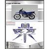 ADESIVI XT 600 4PT 1996 2000 METALLIZZATI GLITTER ADESIVI STICKERS DECALS