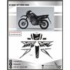ADESIVI XT 600 4PT 1996 2000 METALLIZZATI GLITTER ADESIVI STICKERS DECALS