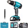 MAKITA Trapano a percussione Makita DHP453RFE 18V 3Ah
