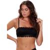 After Eden 10.09.5165 Lace Bandeau Anna Reggiseno, Nero (Schwarz-Schwarz), 2A IT (32A UK) Donna