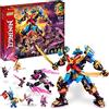 LEGO Ninjago MECH Samurai X di Nya, Set Serie TV Crystallized con Action Figure e 9 Minifigure, Idea Regalo, Giochi per Bambini 71775