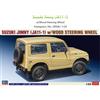 Hasegawa SUZUKI JIMNY JA11-1 W/WOOD STEERING WHEEL KIT 1:24 Hasegawa Kit Auto Modellino N