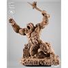 Wicked King Kong modello in resina stampa 3d kit da assemblare e dipingere