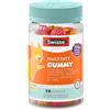 SWISSE Junior Multivit Gummy - Multivitaminico Bambini con Vitamina D per Supporto Crescita e Sviluppo Osseo, 50 Gommose con Iodio, ad Alto Contenuto di Fibre, Gusto Arancia e Fragola, Made in Italy