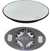 taros trade TarosTrade 57-0507-N-48295 Vetro Specchietto Retrovisore Destro=Sinistro Per Mini Coo