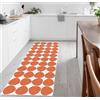 VINILIKO, Calypso - Tappeto in vinile stampato in PVC antiscivolo, per cucina o soggiorno, lavabile, 50 x 100 cm