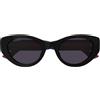 Gucci Occhiali da Sole GG1862S 004 Nero/Viola Donna