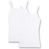 Sanetta 344838 T-Shirt, Bianco (White 10), 16 Anni (Pacco da 2) Bambina