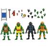 NECA TMNT Archie Comics Wrestling Leonardo Raphael Michelangelo & Donatello Set NECA