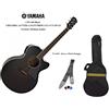 YAMAHA CPX600 Black CHITARRA ACUSTICA ELETTRIFICATA MEDIUM JUMBO BORSA +TRACOLLA