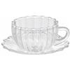 BITOSSI BORO TAZZA CAFFE' CON PIATTO ROMANTIC SET 6 PZ BHV12571