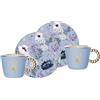 BIALETTI BRIDGERTON SET 2 TAZZINE CON PIATTINO BRID001