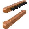 Fat Cat Holds 6 Cues, Piece Parete Legno Biliardo/Pool Stecche Rack Unisex-Adulto, Quercia