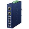 PLANET IFGS-620TF switch di rete Non gestito Fast Ethernet [10/100] Blu (Planet