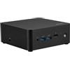 MSI CUBI NUC AI 1UMG-019BEU barebone per PC/stazione di lavoro Nero 125H Intel S