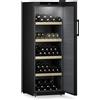 LIEBHERR WSbl 5001 GrandCru Cantinetta da libera installazione, GARANZIA 10 ANNI INCLUSA* originale LIEBHERR, 196 bottiglie, 1 zona, Porta Nera, 168,4 x 60 cm, Nuova classe E