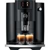 Ⓜ️🔵🔵🔵 JURA E6 Piano Black - Macchina da caffè espresso COMPLETAMENTE AUTOMATICA (dai chicchi al caffè), colore PIANO BLACK, 2 tazze, anche bevande con latte, 11 tipi di bevande, FACILISSIMA DA USARE E DA PULIRE