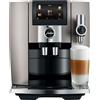 Ⓜ️🔵🔵🔵 JURA J8 Midnight Silver - Macchina da caffè espresso COMPLETAMENTE AUTOMATICA (dai chicchi al caffè), colore MIDNIGHT SILVER, 31 preparazioni di caffè, anche con latte, funzione Sweet Foam